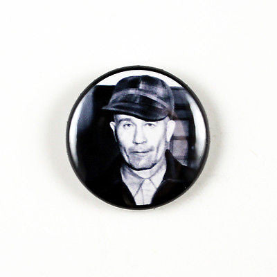 Ed Gein The Mad Butcher | 1 Inch Pinback Button | Serial Killer