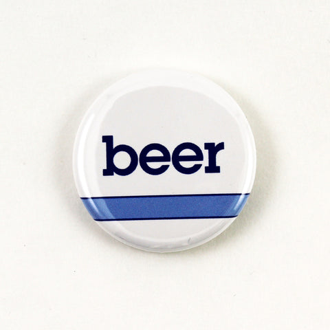 Repo Man Quotes and Beer Logo | Pinback Button 4 Styles to Choose from