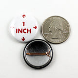 Unabomber Ted Kaczynski Mug Shot | 1 Inch Pinback Button | Serial Killer