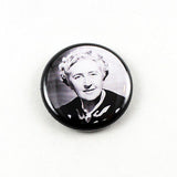 Classic Author Series 2 | Woolf | Shelley | Austen | Alcott | Hurston | Bronte | Christie | 1 Inch Pinback Buttons