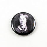 Classic Author Series 2 | Woolf | Shelley | Austen | Alcott | Hurston | Bronte | Christie | 1 Inch Pinback Buttons