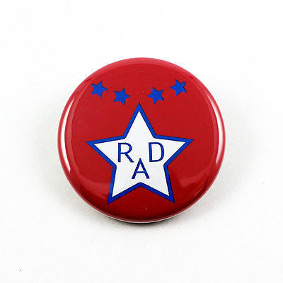RAD Racing | 1 1/4 Inch Pinback Button – Big Mean Punk Industries