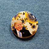 Trump VS. Covid-19 | AKA The COVIDIOT | 2 1/4 Pinback Button