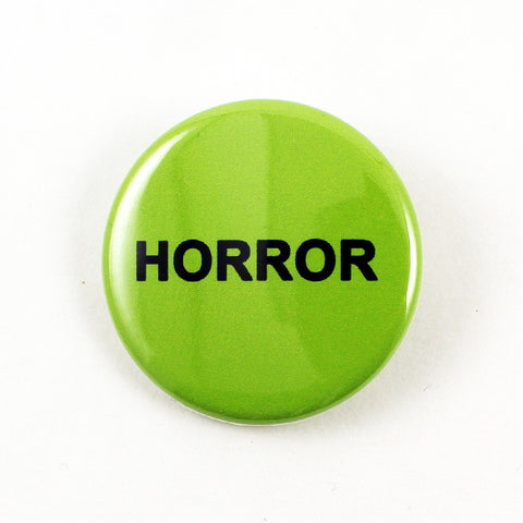 Horror VHS Sticker | 1 1/4" Pinback Button