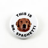 This Is Mr. Spaghetti | 1 1/4 Inch Pinback Button