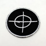 Zodiac Killer Crosshair Symbol | 3 Inch Patch | Fully Embroidered