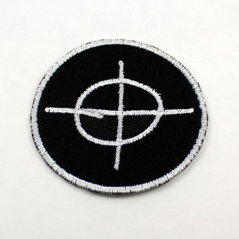 Zodiac Killer Crosshair Symbol | 3 Inch Patch | Fully Embroidered